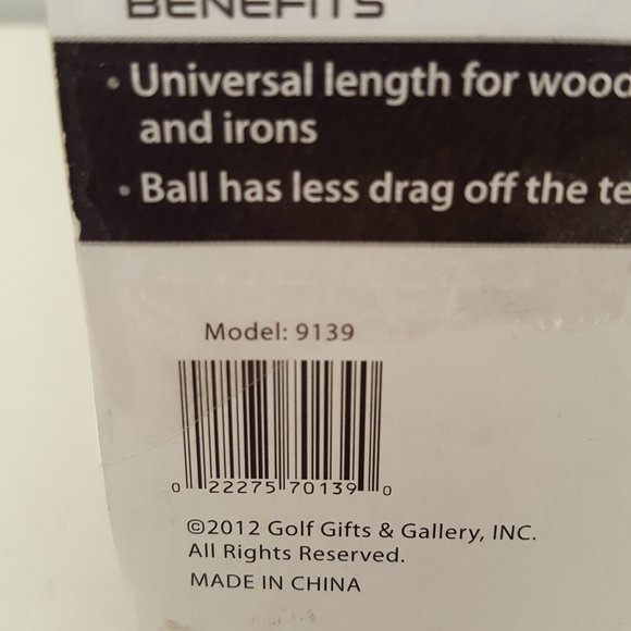 Club Champ Low Drag Golf Tees 2 3/4" 40 count pack 🆕 - Picture 5 of 5